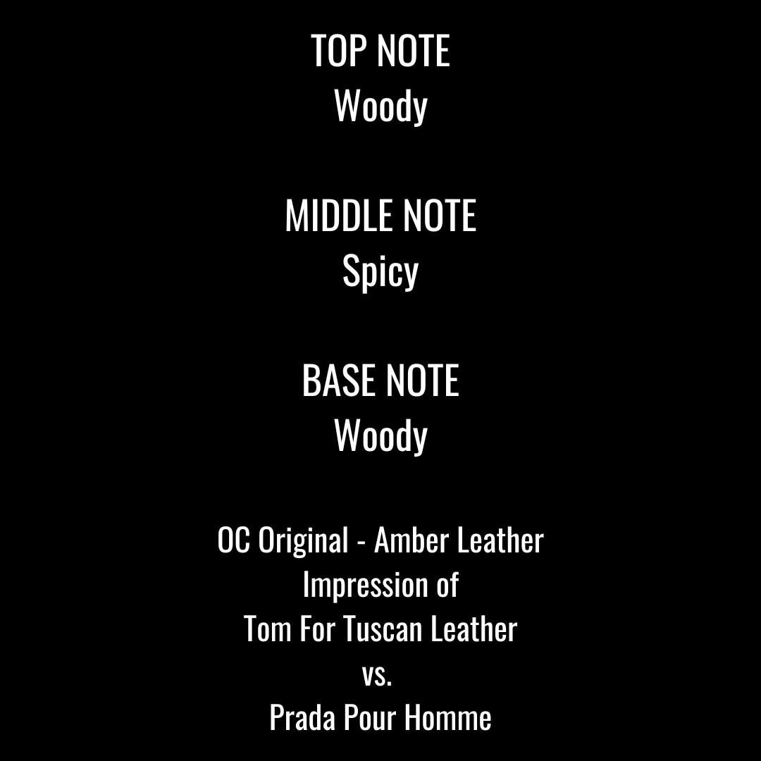 Craft #149 "Amber Leather" For Him