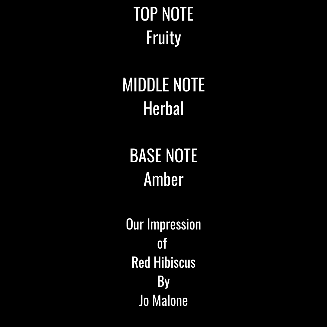 Craft #262 Impression of Red Hibiscus by Jo Malone