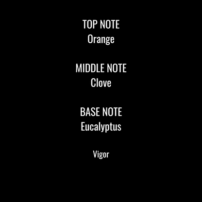 Vigor - Orange, Close and Eucalyptus BEST SELLER