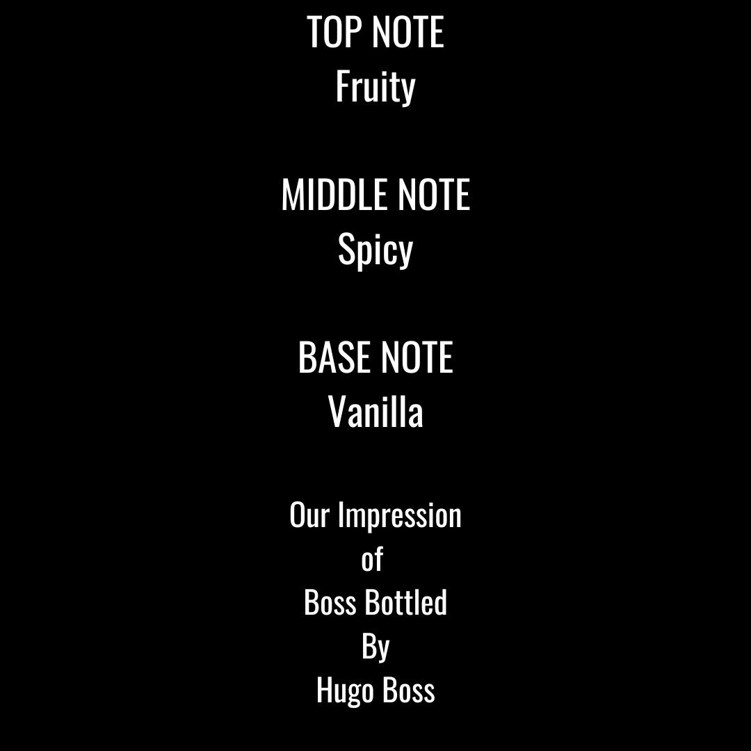 Craft #312 Impression of Boss Bottled by Hugo Boss